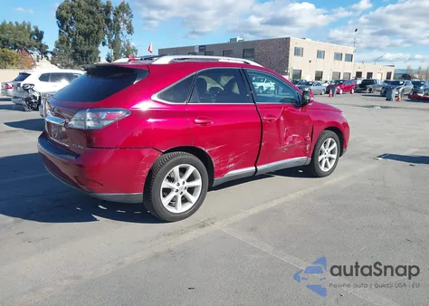 2012 Lexus Rx 350 из США, поврежденный, VIN 2T2BK1BA1CC126050